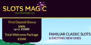 Huge 2500 euro welcome package at Slots Magic Casino