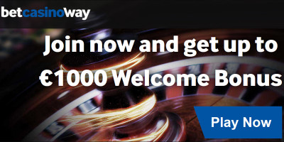 1000 euro free at Betway Casino